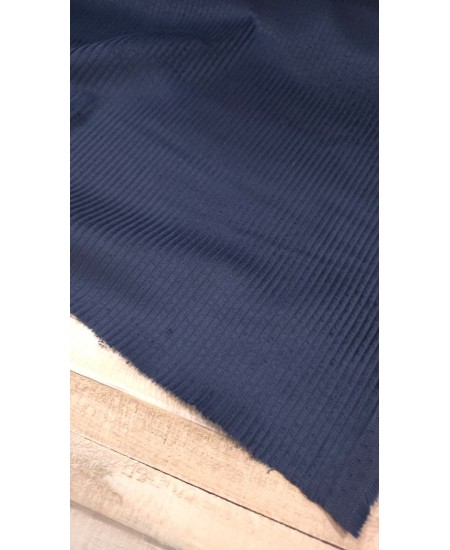 Bombazine Cana Larga Azul marinho 