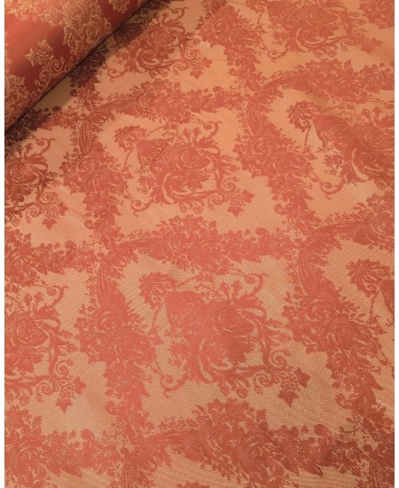 Tecido Jacquard Vermelho