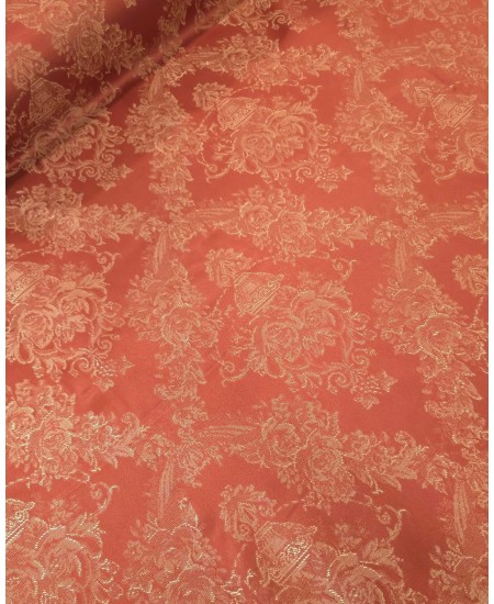 Tecido Jacquard Vermelho
