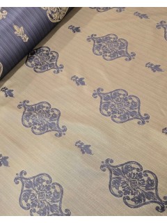 Tecido Jacquard Azul