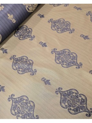 Tecido Jacquard Azul