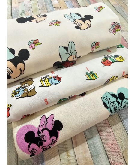 Conjunto único de 3 Fantásticas Malhas Algodão