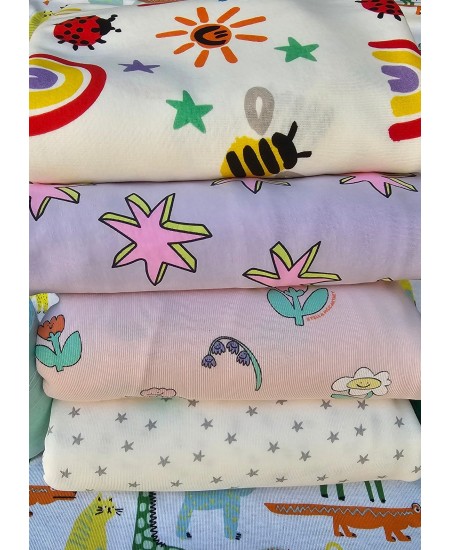 Conjunto 4 Malhas 100% Algodão + OFERTA 2 CONES LINHA
