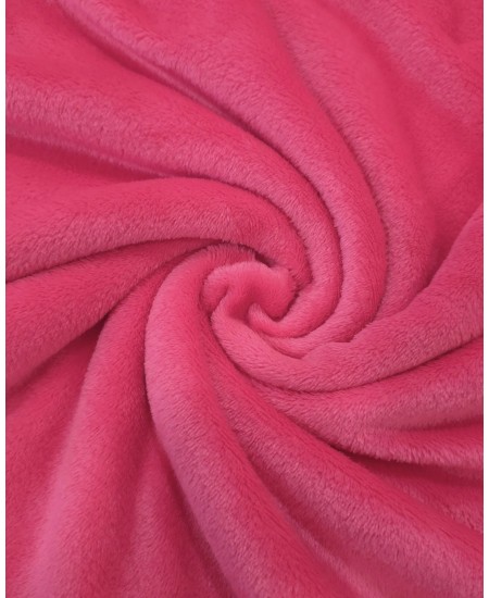 Coralina 100% Polyester Cor Rosa Forte
