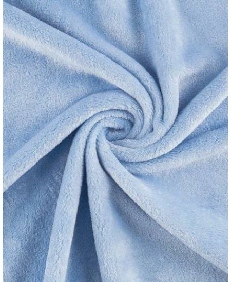 Coralina 100% Polyester Cor Azul Claro