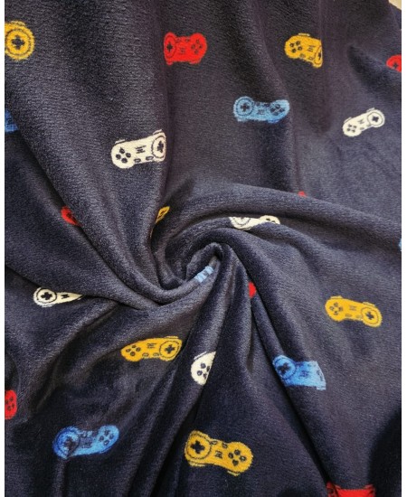 coralina super quente e suave estampado comandos