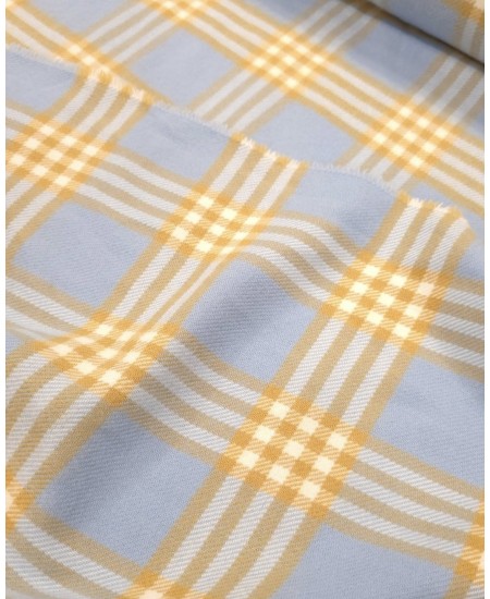  Lã viscose xadrez super quente