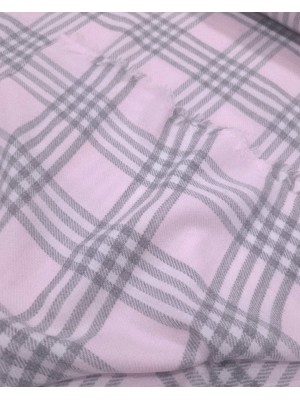 Lã viscose xadrez super quente