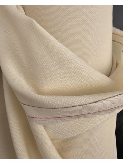 Lã Fria Italiana Jacquard – Cor Creme Lã Fria Italiana Jacquard – Cor Creme