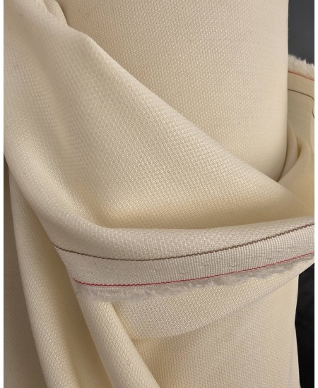 Lã Fria Italiana Jacquard – Cor Creme