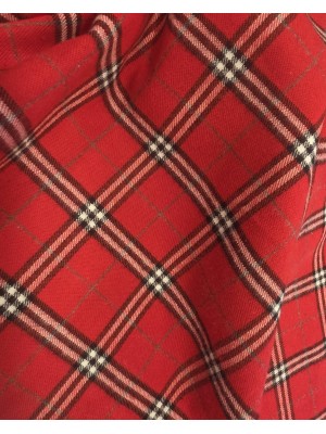 FLANELA TARTAN 100% ALGODÃO 