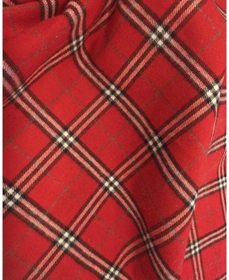 FLANELA TARTAN 100% ALGODÃO 