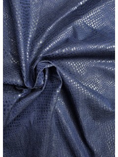 Ganga 100% Algodão Jaquard Azul 