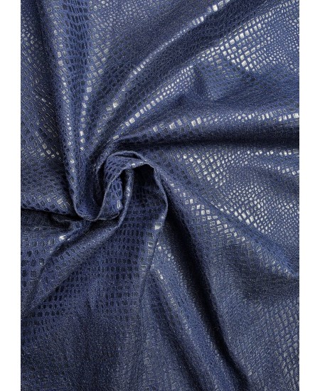Ganga 100% Algodão Jaquard Azul 