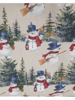 Loneta Natal Boneco de Neve Loneta Natal Boneco de Neve