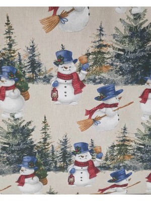 Loneta Natal Boneco de Neve