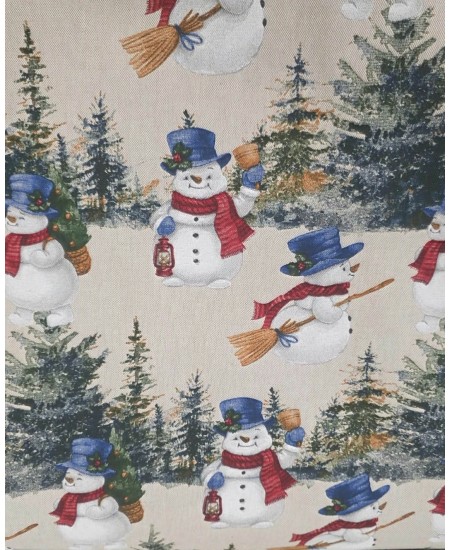 Loneta Natal Boneco de Neve