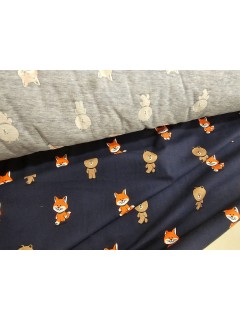 Malha Jersey Algodão estampado 