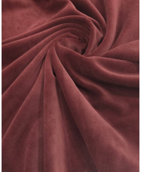 Malha Laminada Bordeaux 