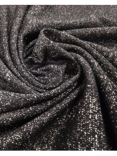 MALHA LUREX BRILHANTE PRETO MALHA LUREX BRILHANTE PRETO