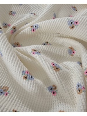 Malha Algodão efeito waffle