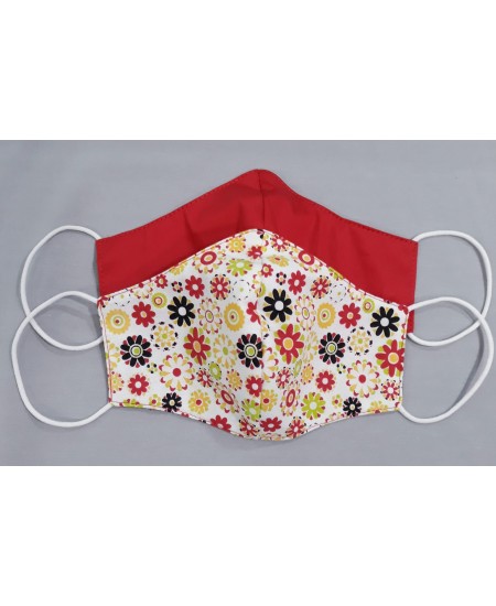 Máscara Reutilizável Estampado Dupla Face 