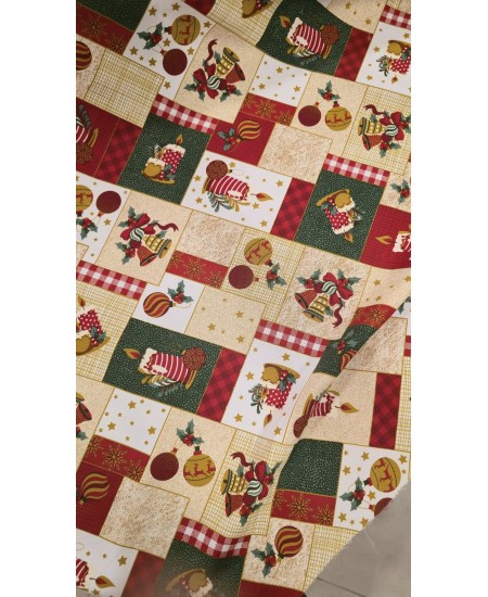 Tecido minimate Estampado Patchwork Natal
