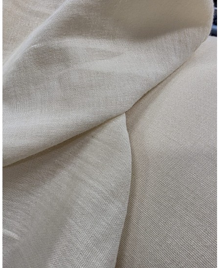 Musseline 100% Algodão cor creme