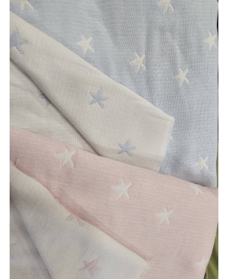 Estrela Azul 100% Algodão dupla Face 