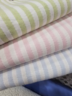 100% Algodão dupla Face Risca Azul 100% Algodão dupla Face Risca Azul