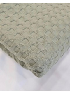 Waffle 100% Algodão Verde Seco