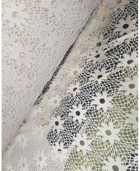 Renda Guipir cor creme 